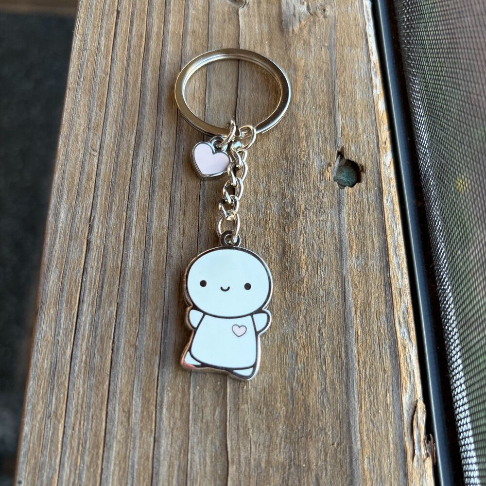 [TCMC] TheCoffeeMonsterzCo - Heart Keychain [Like New Condition]